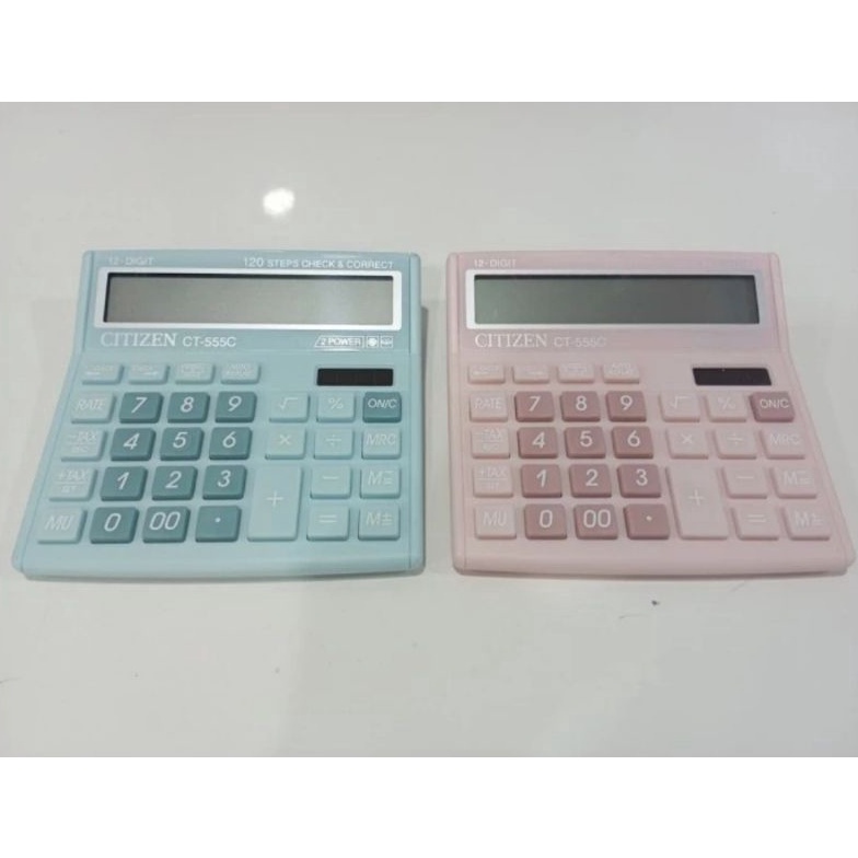 

KUALITAS TERJAMIN Kalkulator CITIZEN CT555C Calculator Check Correct Bisa Cek Ulang CT 555 C