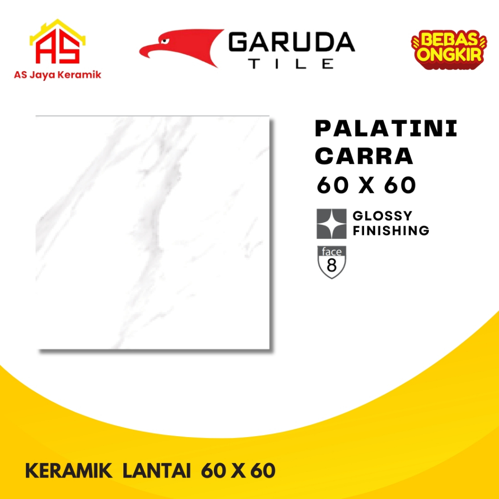 Keramik Lantai I Lantai Granit I 60 x 60 Palatini Carra I Garuda Tile