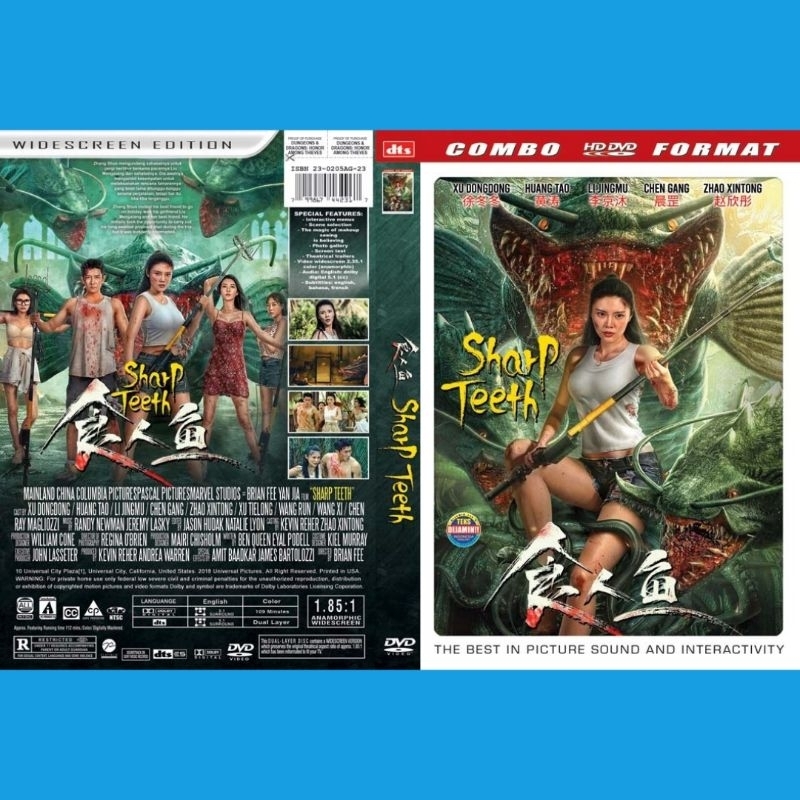 DVD Sharp Teeth 2024