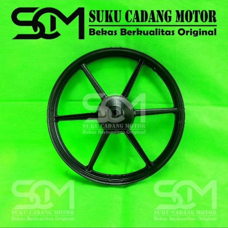 Velg depan Palang 6 Lurus For Honda Tromol Supra X lama Supra lama Gren prima Honda C70 Barang Secon