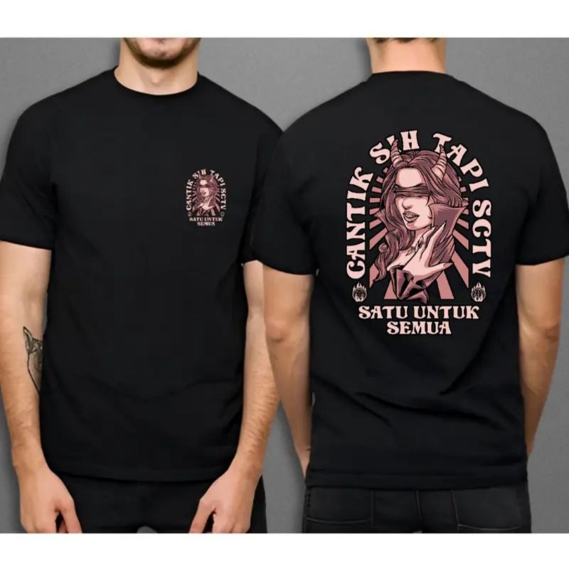 KAOS DISTRO//KAOS CANTIK SIH TAPI SCTV SATU UNTUK SEMUA//KAOS ADEM