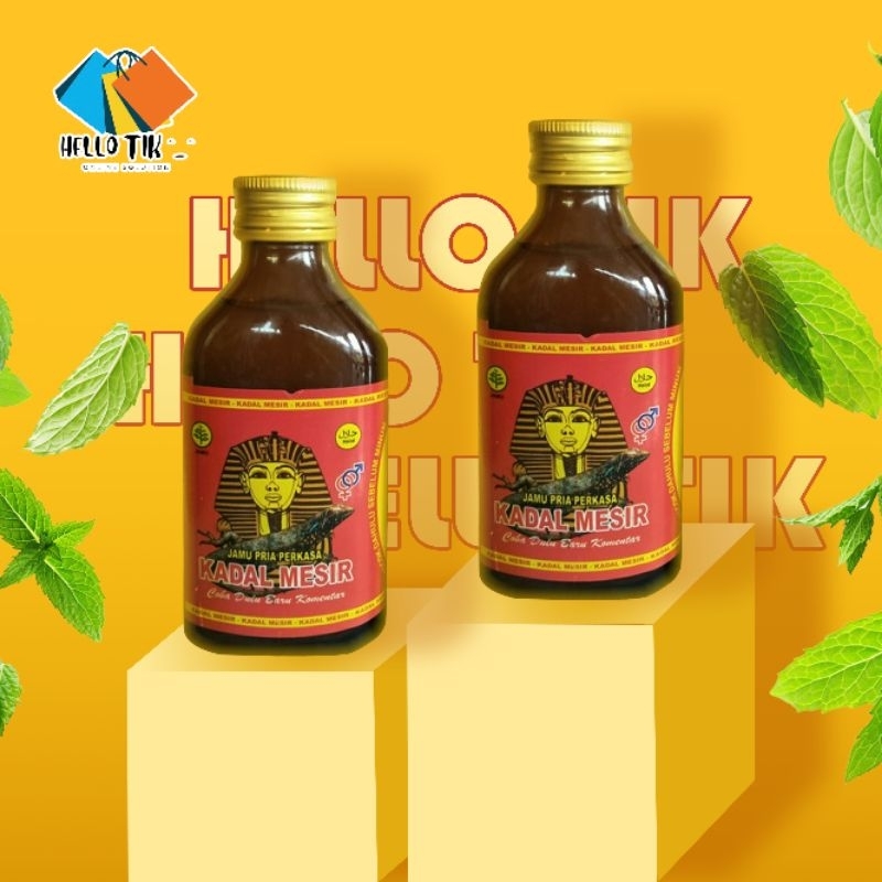 

Kadal Mesir Herbal Jamu Pria 150ML Tradisional Laki laki