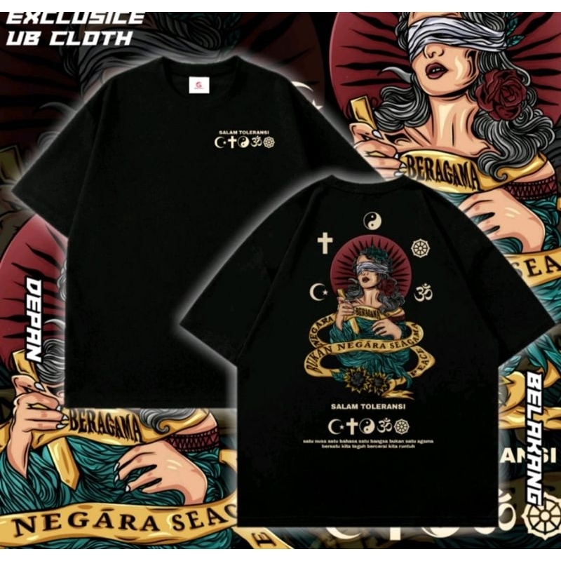 KAOS SALAM TOLERANSI BERAGAMA