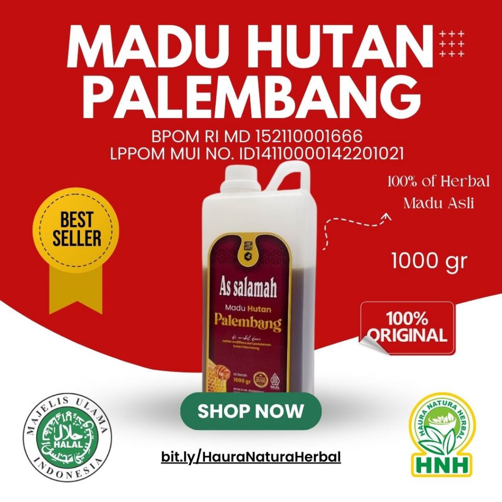 

Termurah Herbal Daya Tahan Tubuh Luka Bakar - Madu Assalamah Hutan Palembang 100% Original 1000 gr