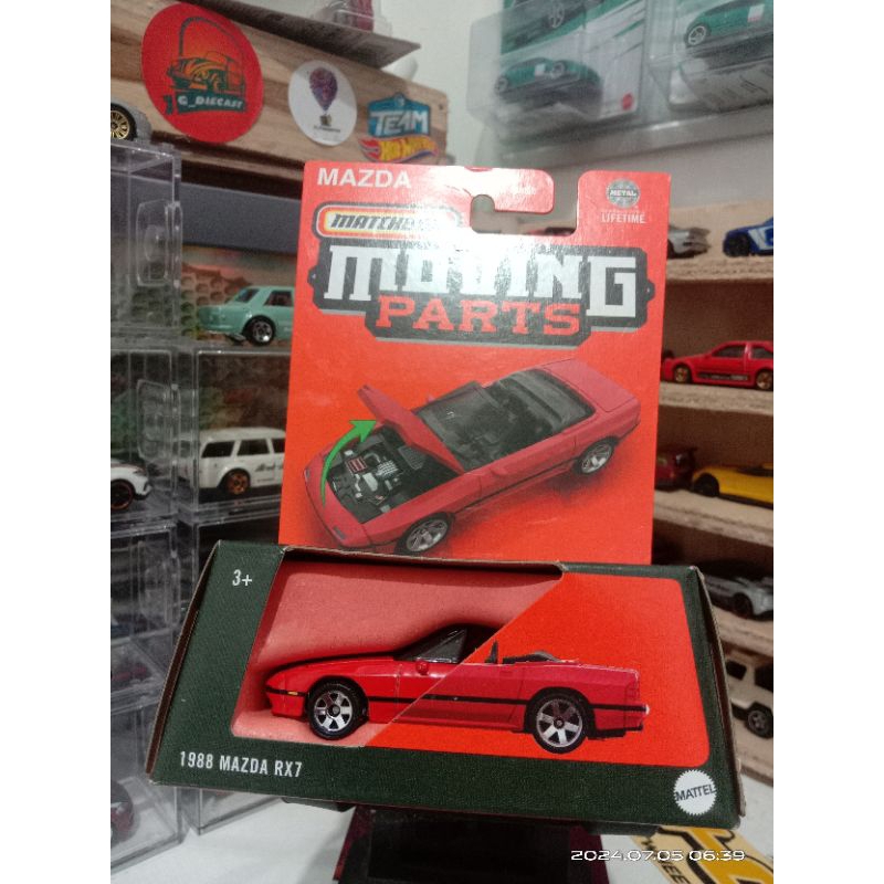 MATCHBOX MOVING PART MAZDA RX-7