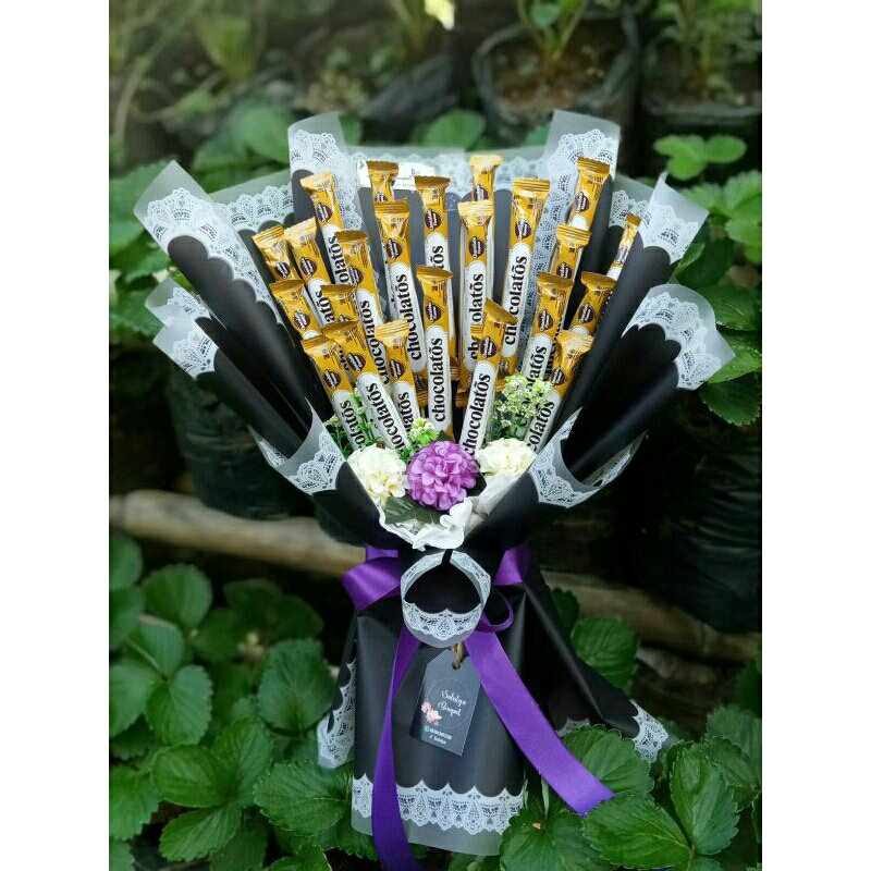 Buket Bunga+Jajanan