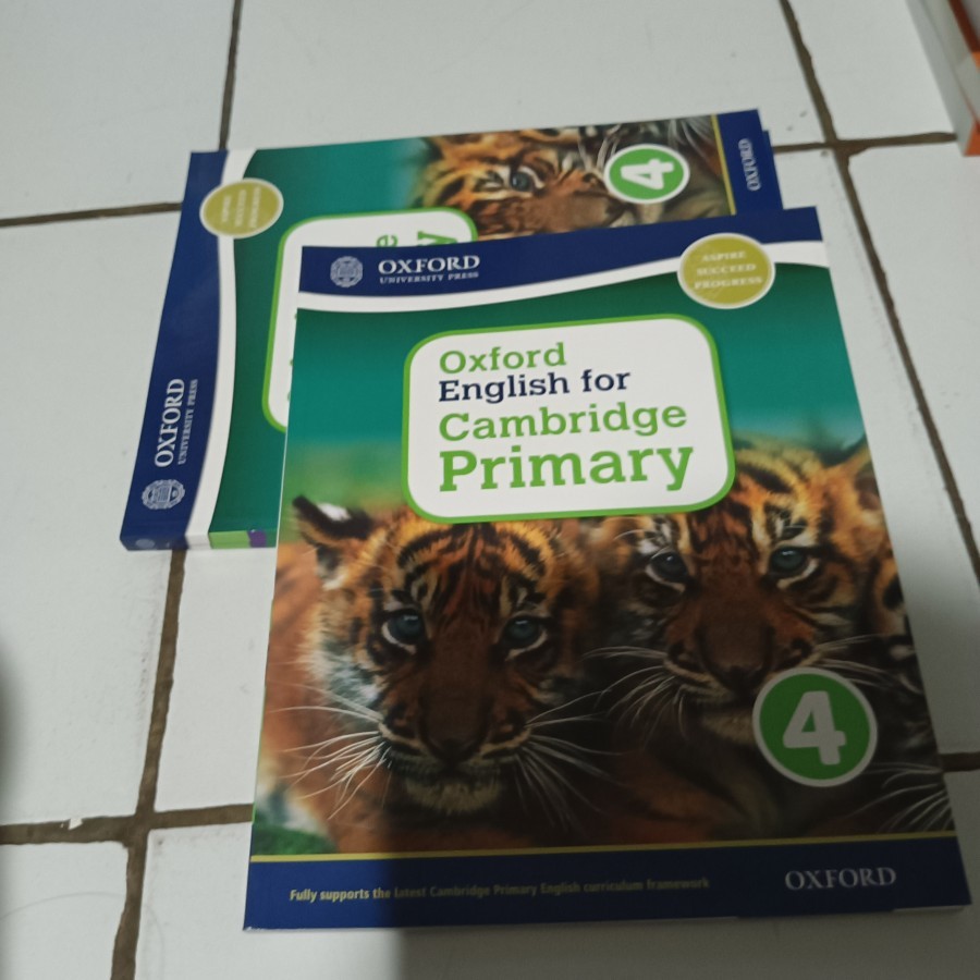 Buku Oxford English for Cambridge Primary 4 New