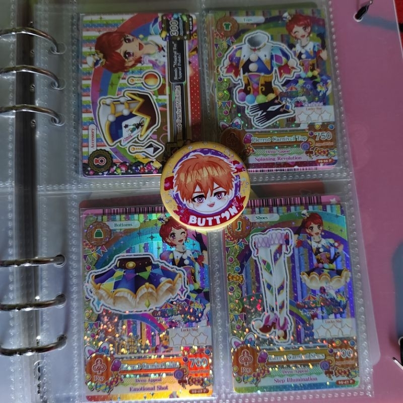 Aikatsu Cards Kaede pierrot carnival fullset Indo