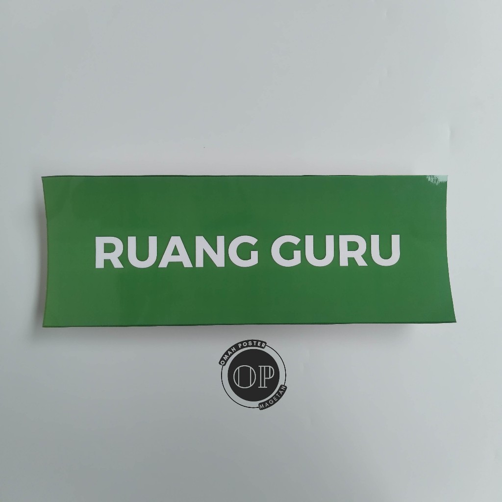 

Stiker Ruang Guru - Stiker Sekolah - Stiker Ruang Guru Vinyl