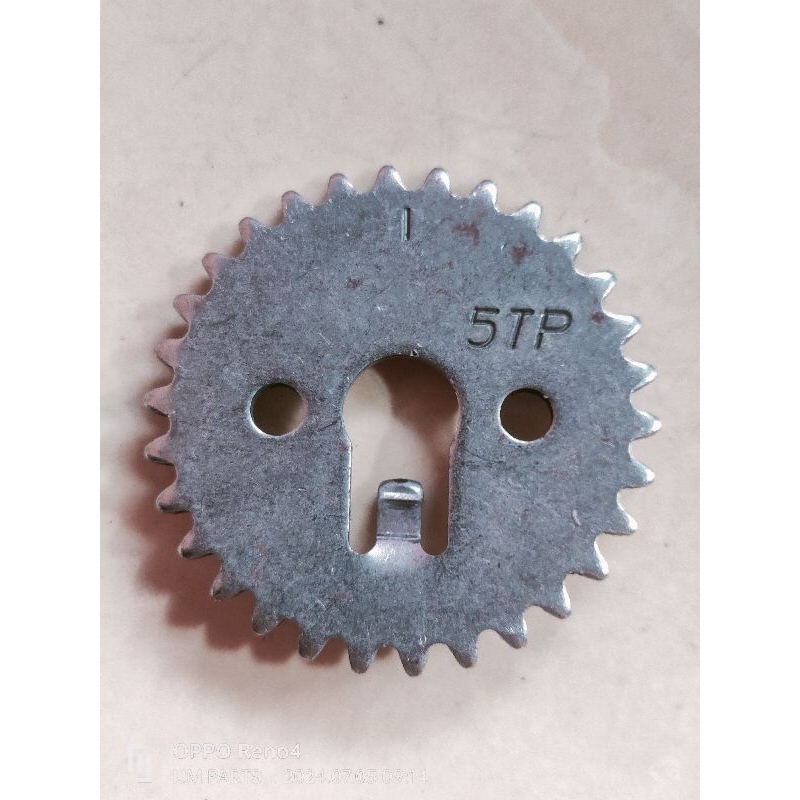 Gigi sentrik Yamaha Jupiter z