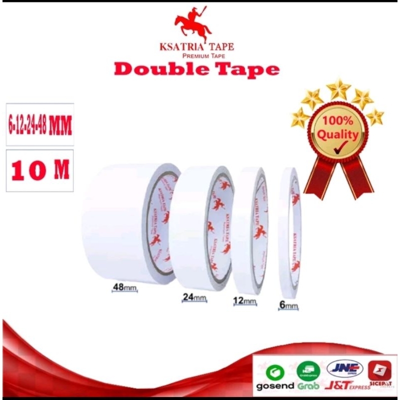 

DOUBLE TAPE / SOLATIP / LAKBAN DOUBLE TAPE 12MM 24MM