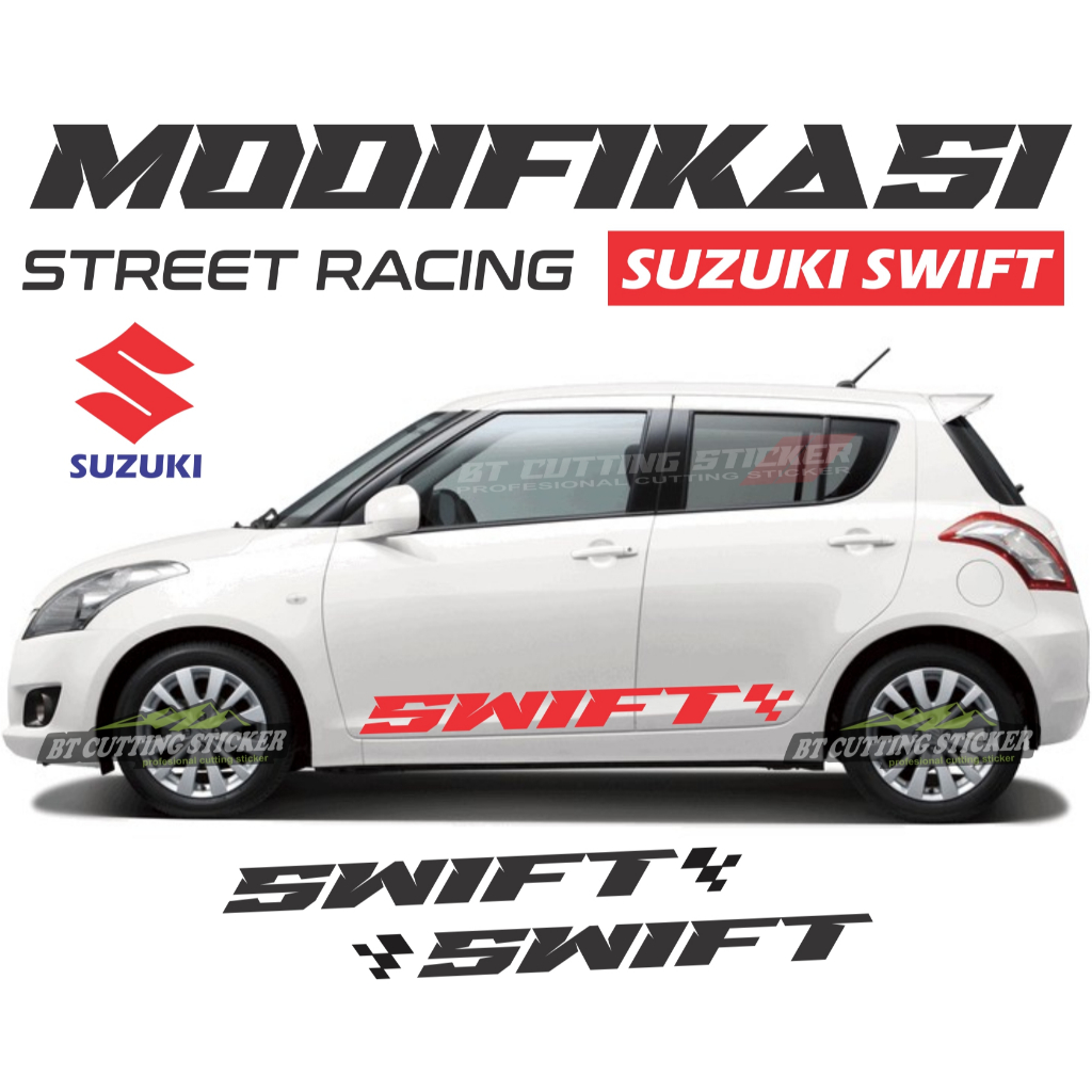 SW1 Stiker mobil swift stiker suzuki swift stiker list mobil swift