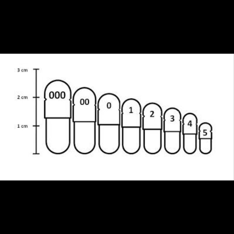 New Kapsul Kosong Warna Ukuran 1 isi 1000 butir / Cangkang Kapsul ukuran 1 Warna Kapsulindo Halal