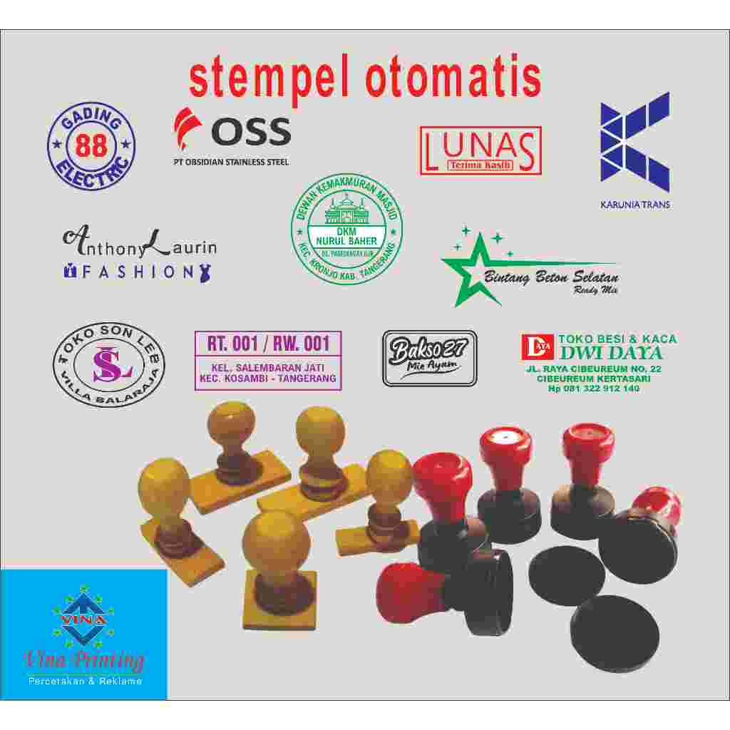 

STEMPEL OTOMATIS / WARNA