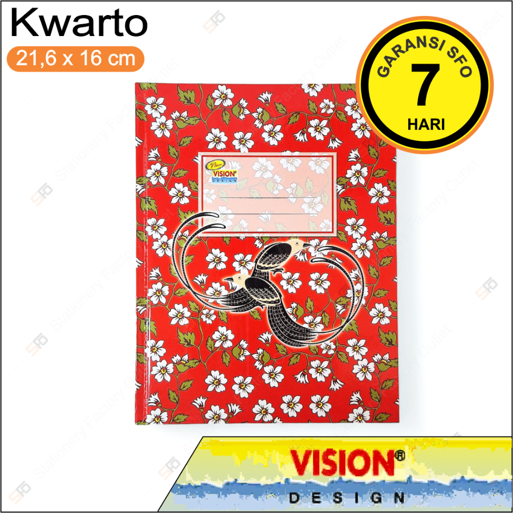 

Buku Kwarto Vision Isi 100