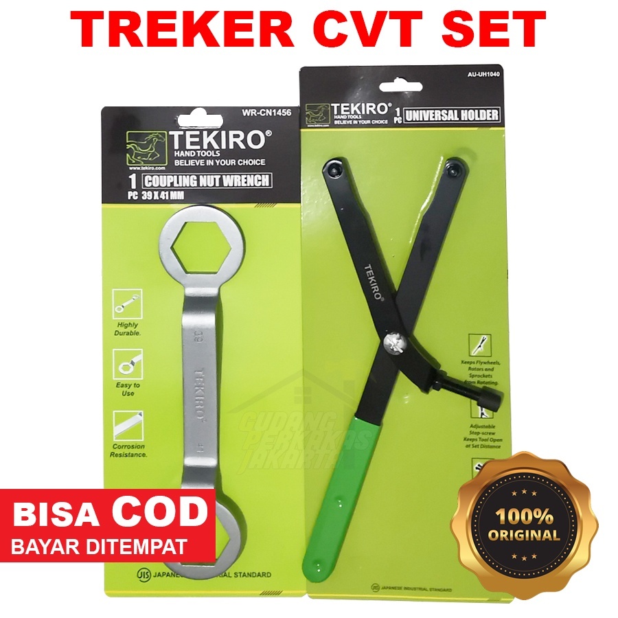 TEKIRO TREKER CVT SET / TRACKER TAHANAN CVT & KUNCI 39X41 TEKIRO