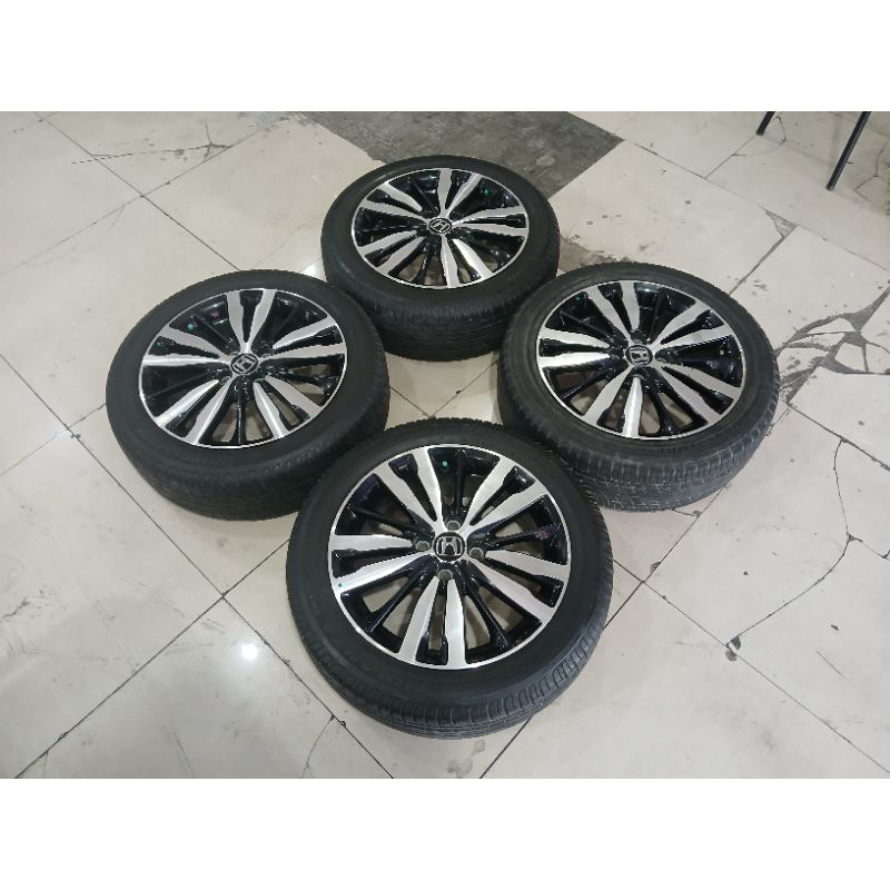 Velg original honda jazz rs ring 16 plus ban 185 55 16 turanza