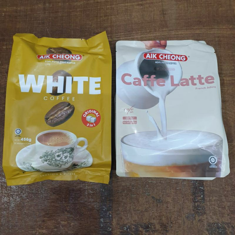 

Aik Cheong white coffee / caffe latte satchet