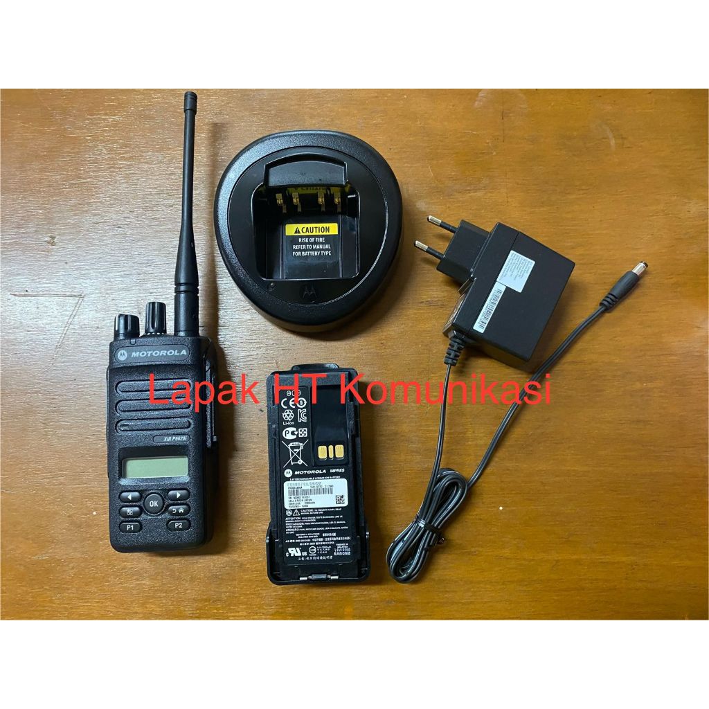 HT Motorola XIR P6620i UHF 400 TIA Gasproof Original Bekas