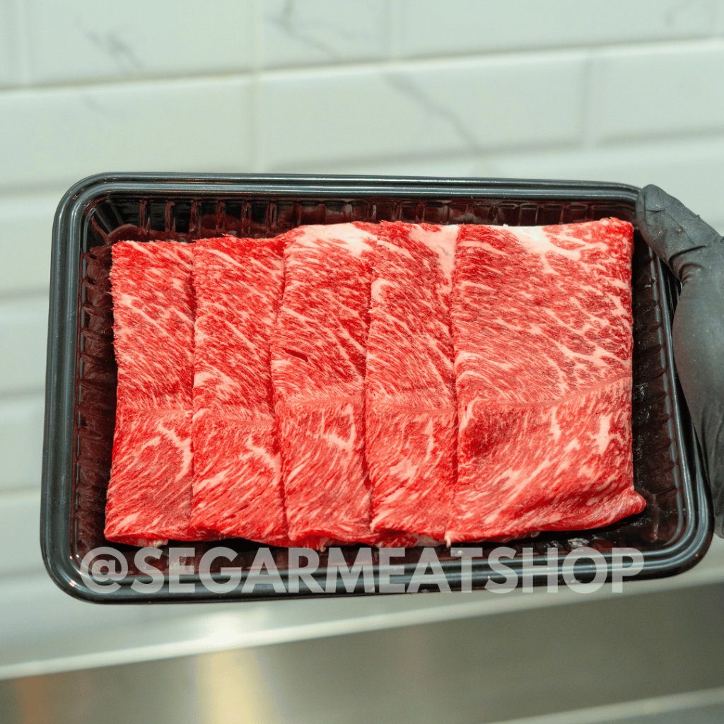 

Daging Slice Shabu Wagyu MB9+ Bolar Blade