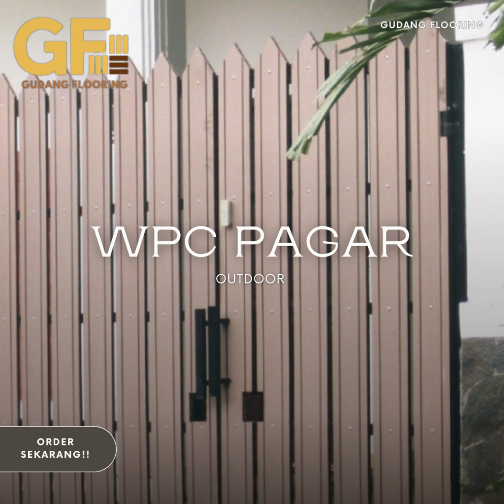 WPC PAGAR OUTDOOR / PAGAR WPC KAYU MINIMALIS BANYAK PILIHAN