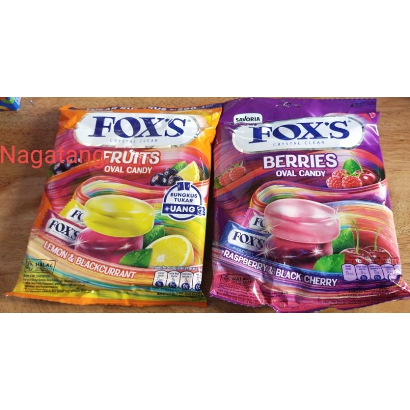 

PERMEN FOX'S BAG 125gr