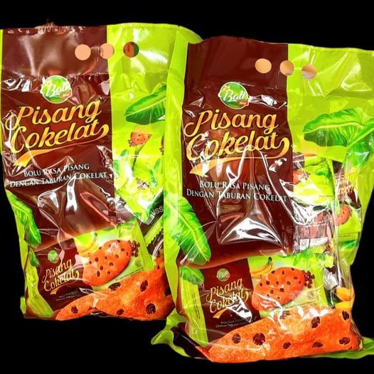 

BALIHAI PISANG COKLAT BOLU RASA PISANG DG TABURAN COKLAT ISI 24 PCS