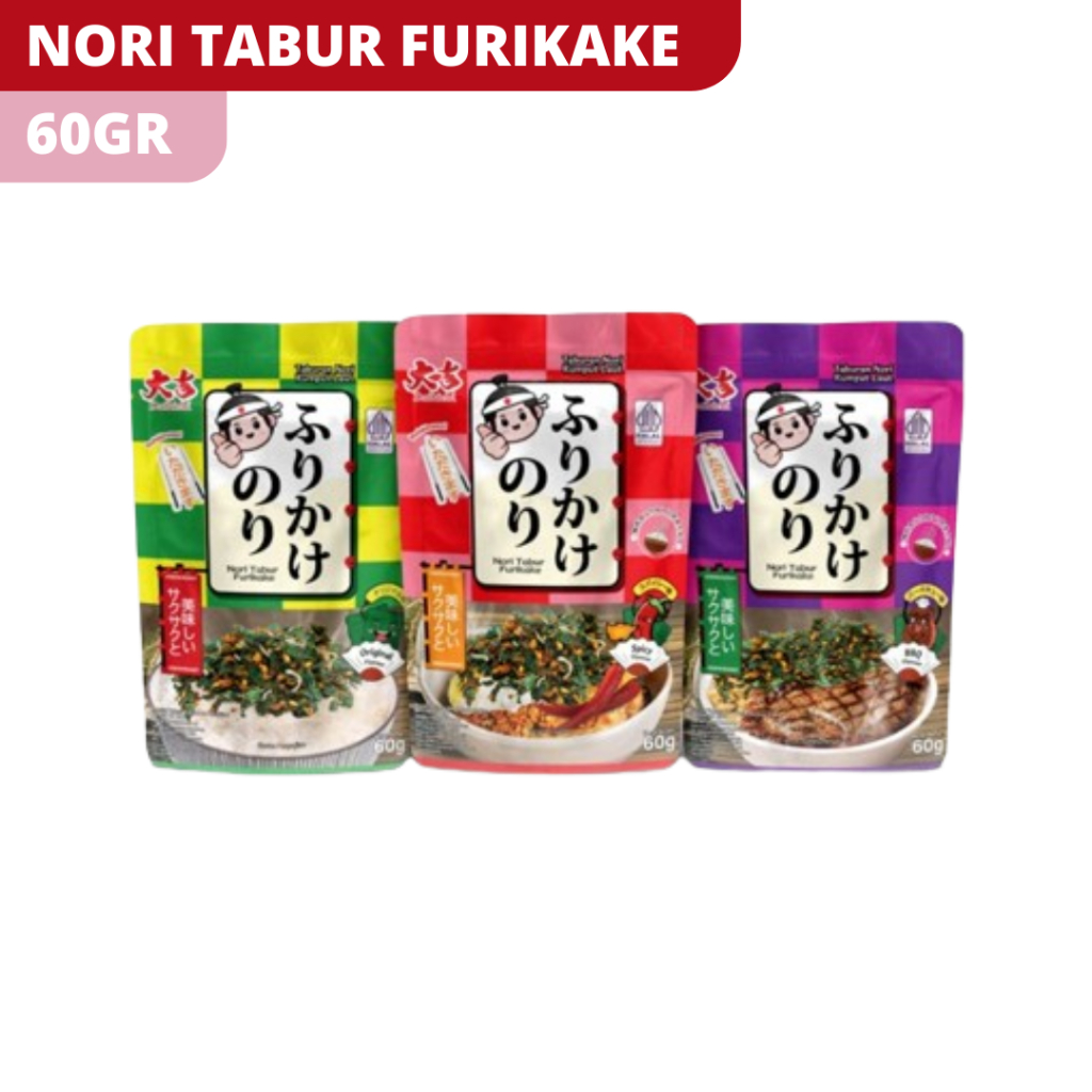 

NORI TABUR FURIKAKE 60GR TABURAN NORI RUMPUT LAUT