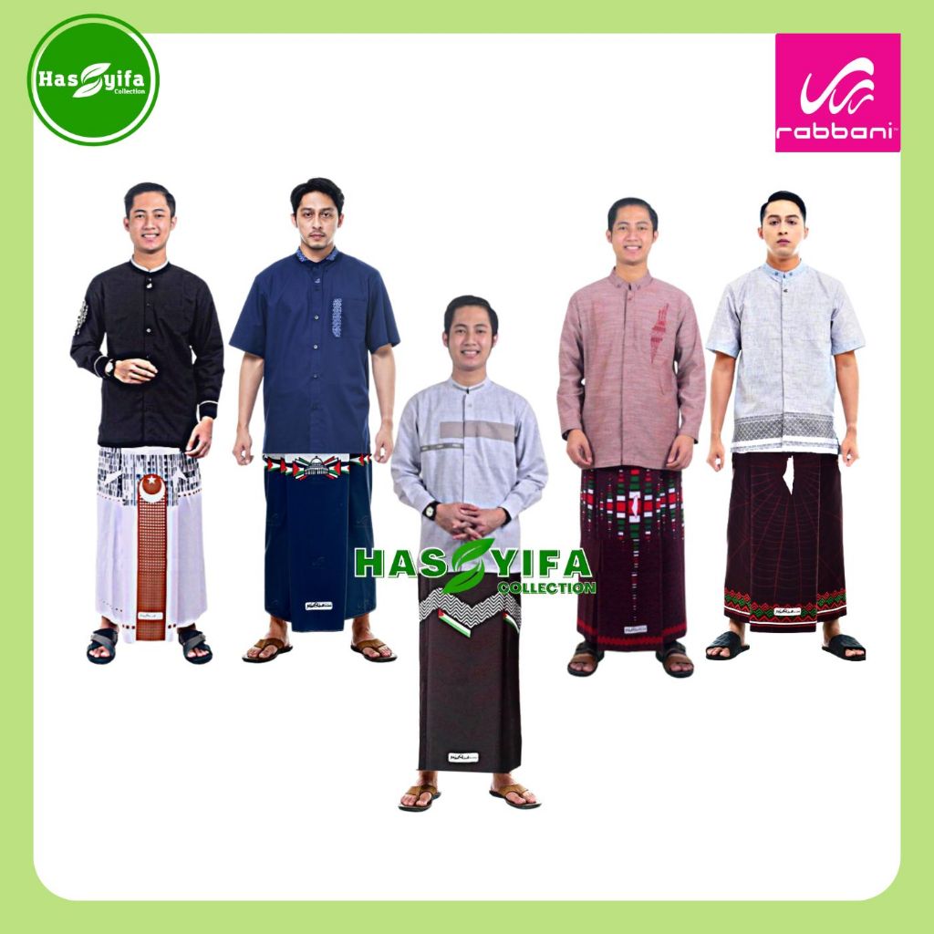 Sarung Pria Rabbani Palestine Motif Dukhan 3  / Flap 4  / Flap 3  / Greep 2  / Jaurah  / Jaurah