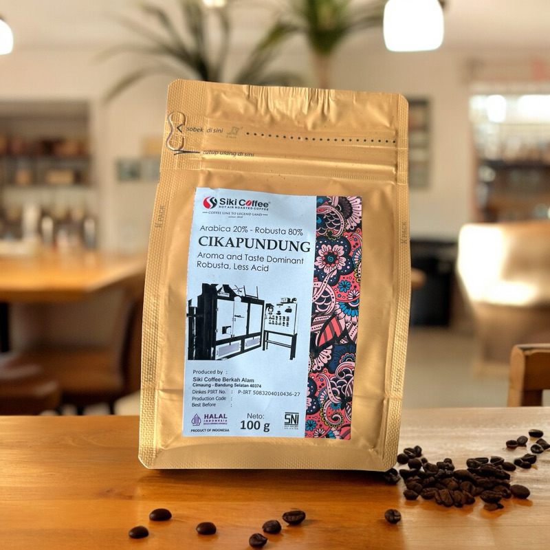 

kopi cikapundung 250gr robusta80% mix arabika20%