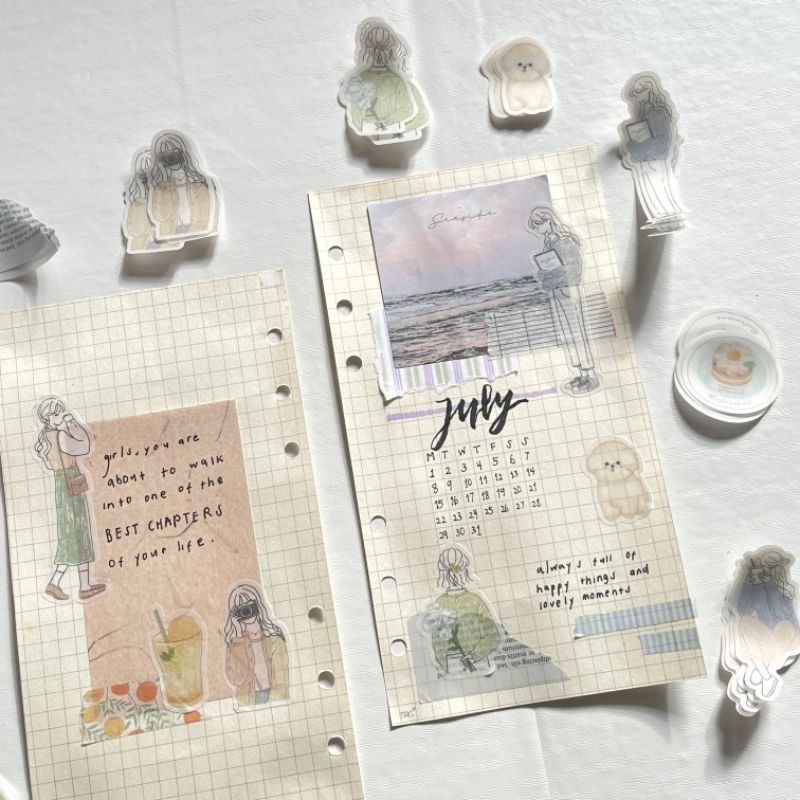 

Sticker Journaling Femme Closet 40 pieces SL-AQQ