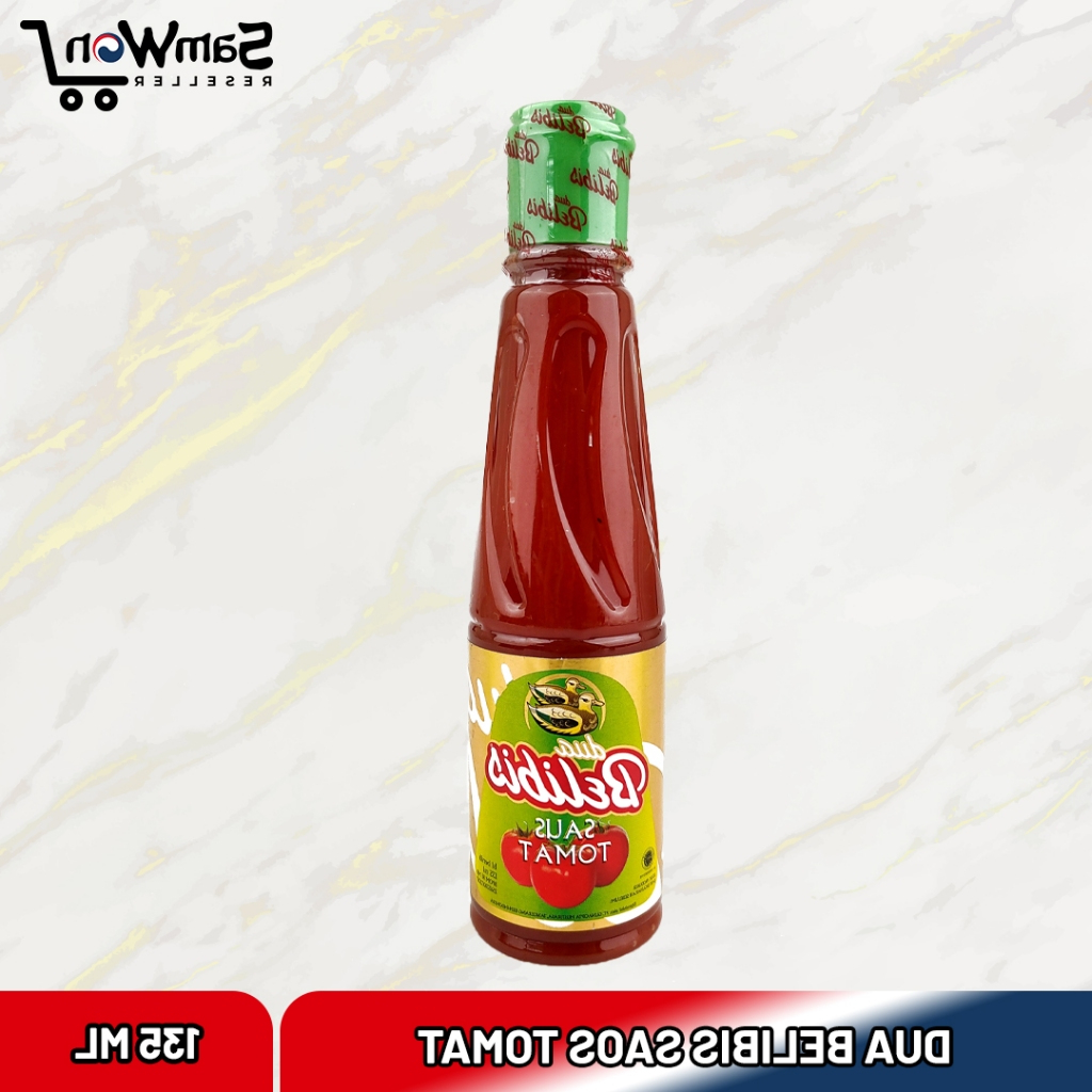 

Dua Belibis Saus TOMAT 135ml - Tomato Sauce Ketcup Saos kemasan botol 135 ML