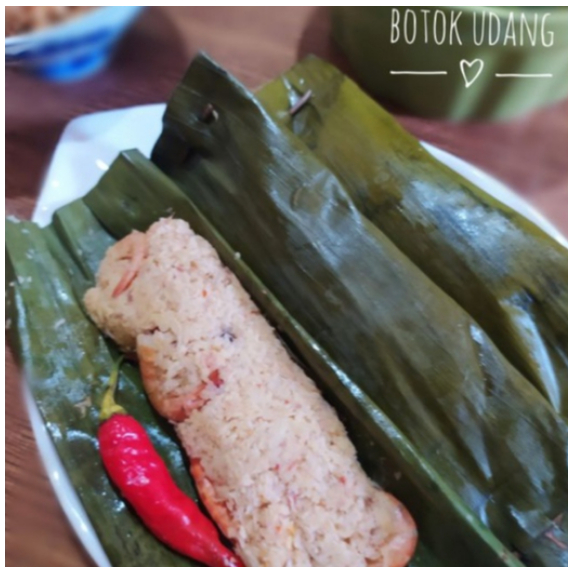 

Masakan Matang Botok Udang Makanan Siap Saji Masakan Siap Saji isi 4 pcs