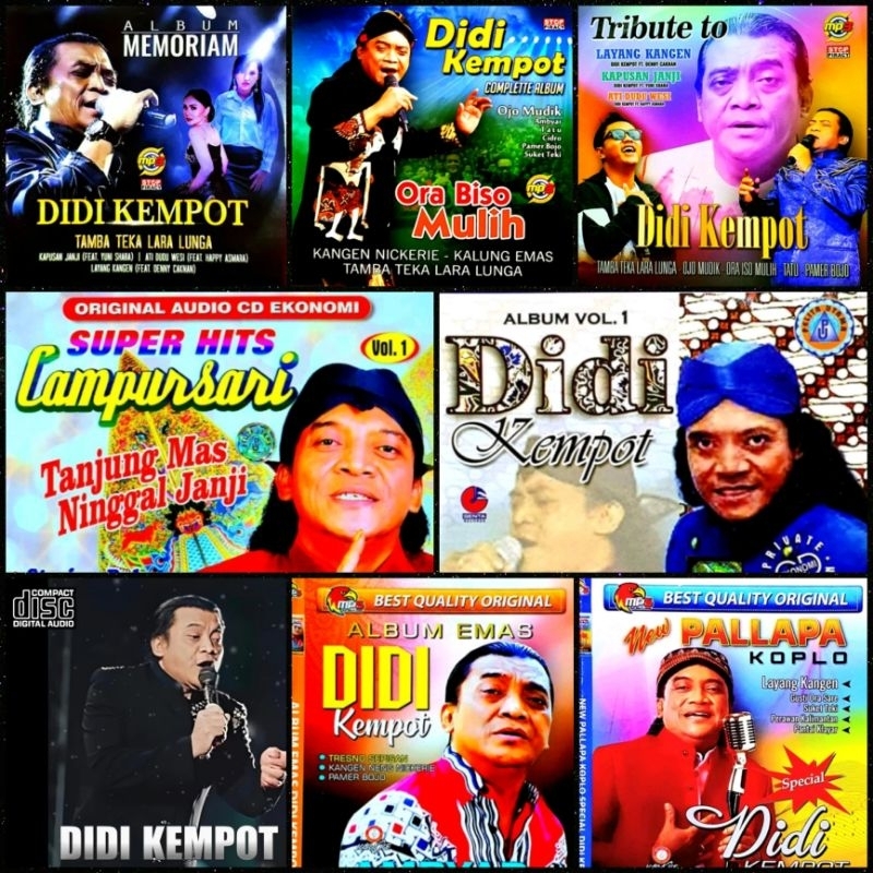 Kaset Cd Mp3 Mp5 Original Lagu Didi Kempot Full Album Terbaik Terpopuler - Kaset Cd Mp3 Mobil Lagu C