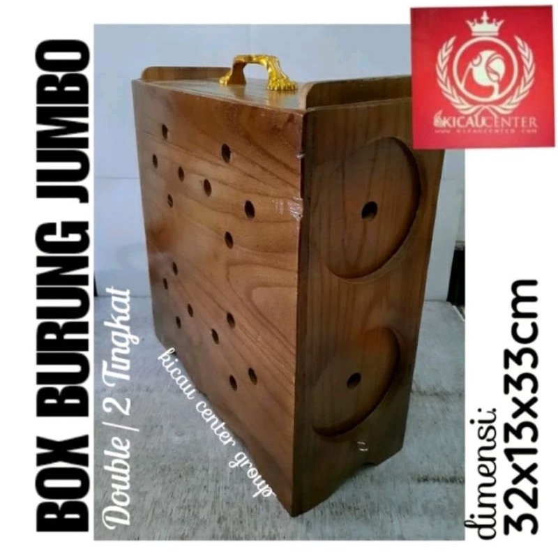 BOX BURUNG MERPATI FALK 2 TINGKAT PERNIS