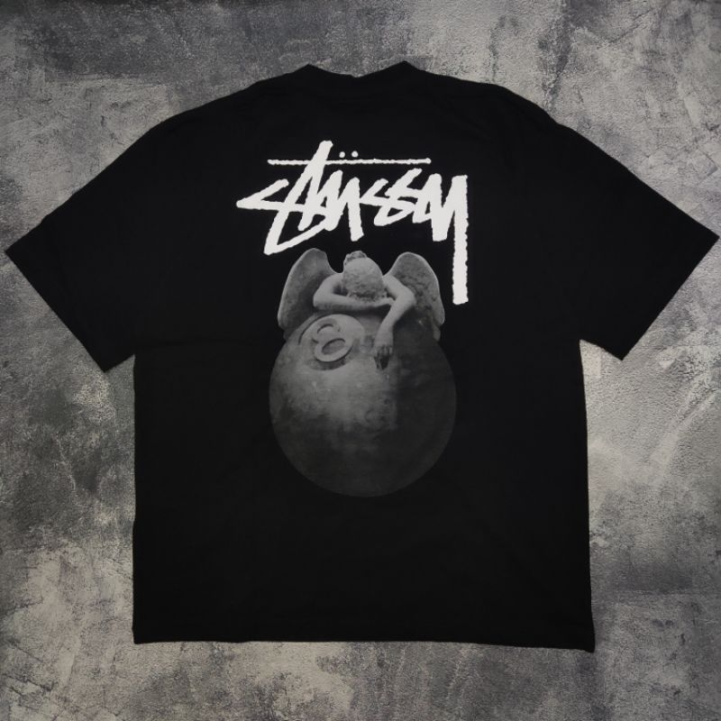 Kaos T-shirt Stussy Angel second bekas