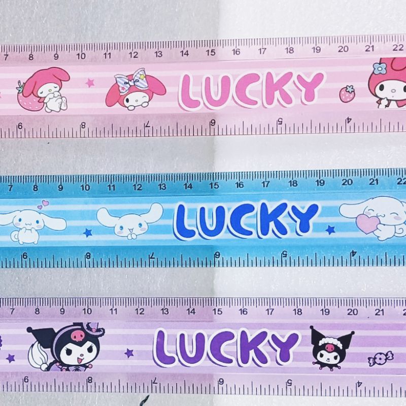 

Penggaris Karakter Sanrio Penggaris Sekolah 30 cm Motif Lucu