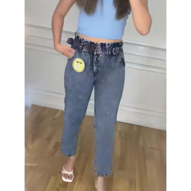 Pl DRAKO CELANA JEANS HIGHWAIST WANITA CELANA JEANS SELEBGRAM