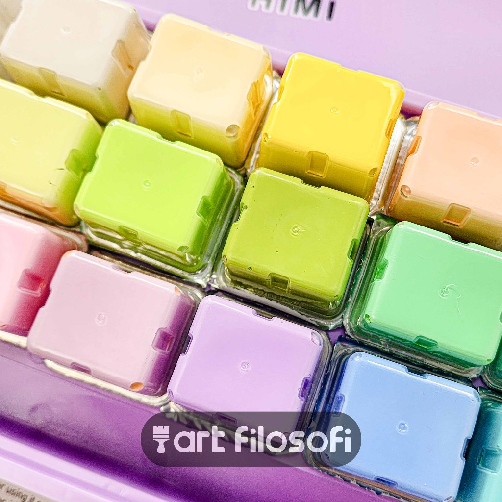 

Miya Himi Pastel Gouache 18x30ml Cat Air Gouache SF6