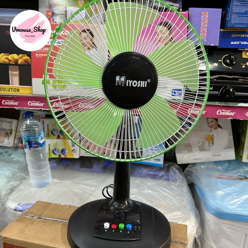 KIPAS ANGIN MEJA MIYOSHI 12 INCH - KIPAS MEJA MIYOSHI - MIYOSHI KIPAS MEJA MURAH - KIPAS ANGIN MURAH