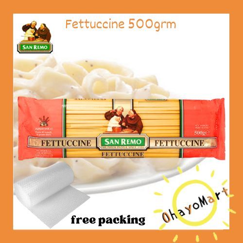 

San Remo Fettuccine/ pasta / mie instant 500g