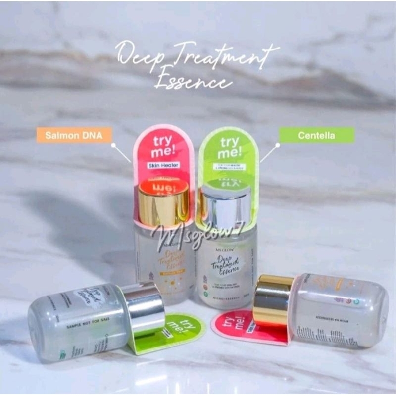 MINI DTE ms glow / dte salmon mini / dte centella mini / deep treatmen essence mini ms glow