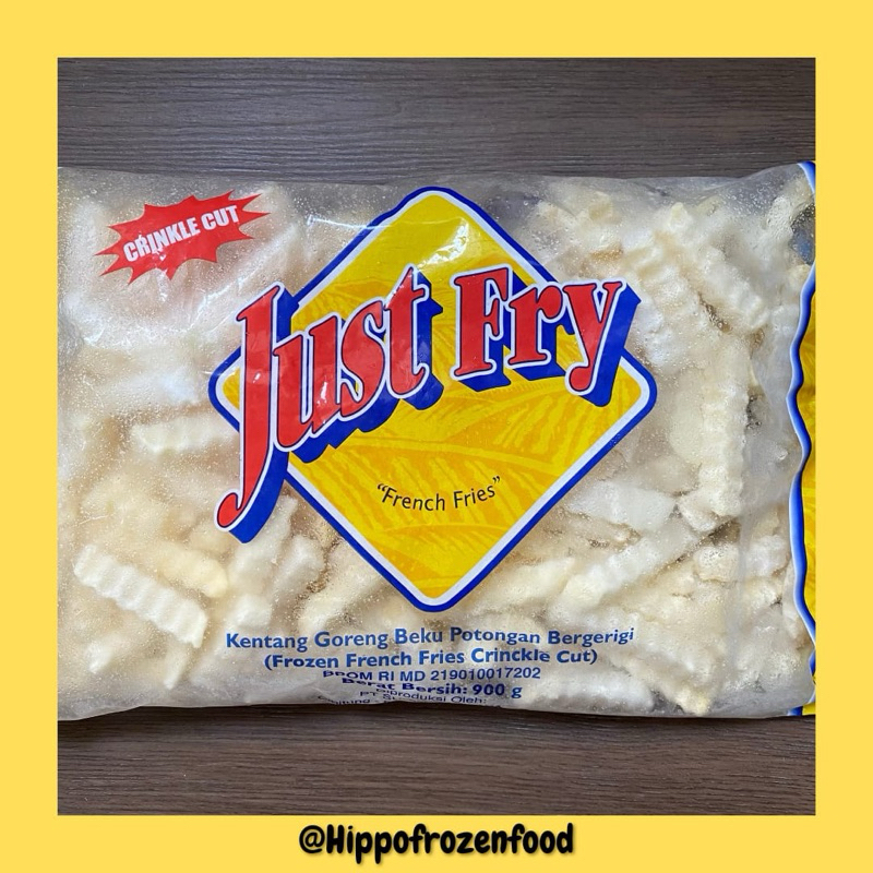 

Just Fry French Fries Crinkle Cut 900gr