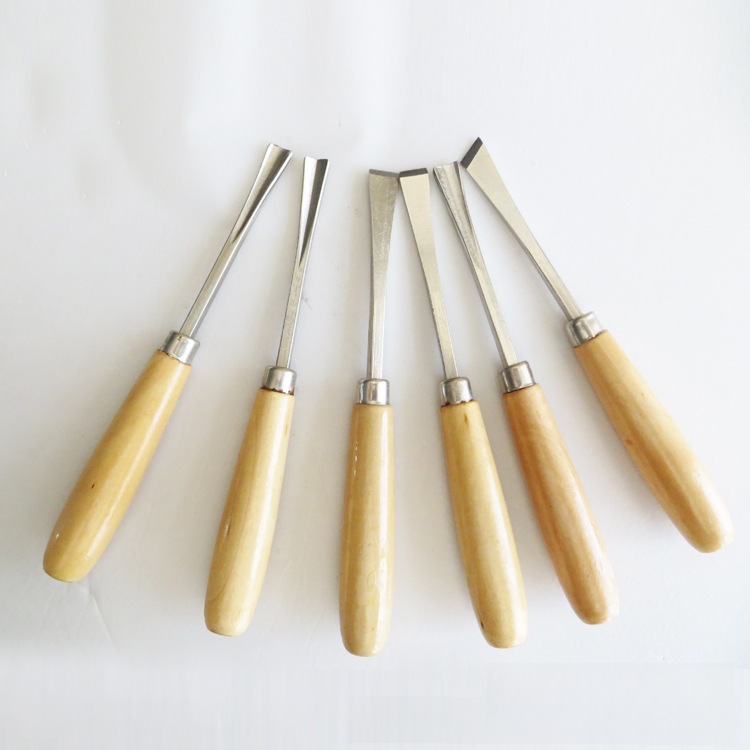 Terbaik Pahat Ukir Untuk Bonsai Dan Kerajinan Tangan Isi 5 Buah Pahat Gagang Kayu
