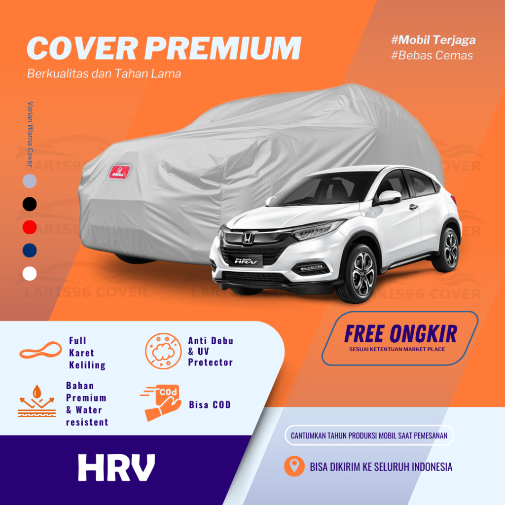 Premium Body Cover Hrv Sarung Selimut Mantel Mobil Honda Hrv Krisbow Waterproof Outdoor