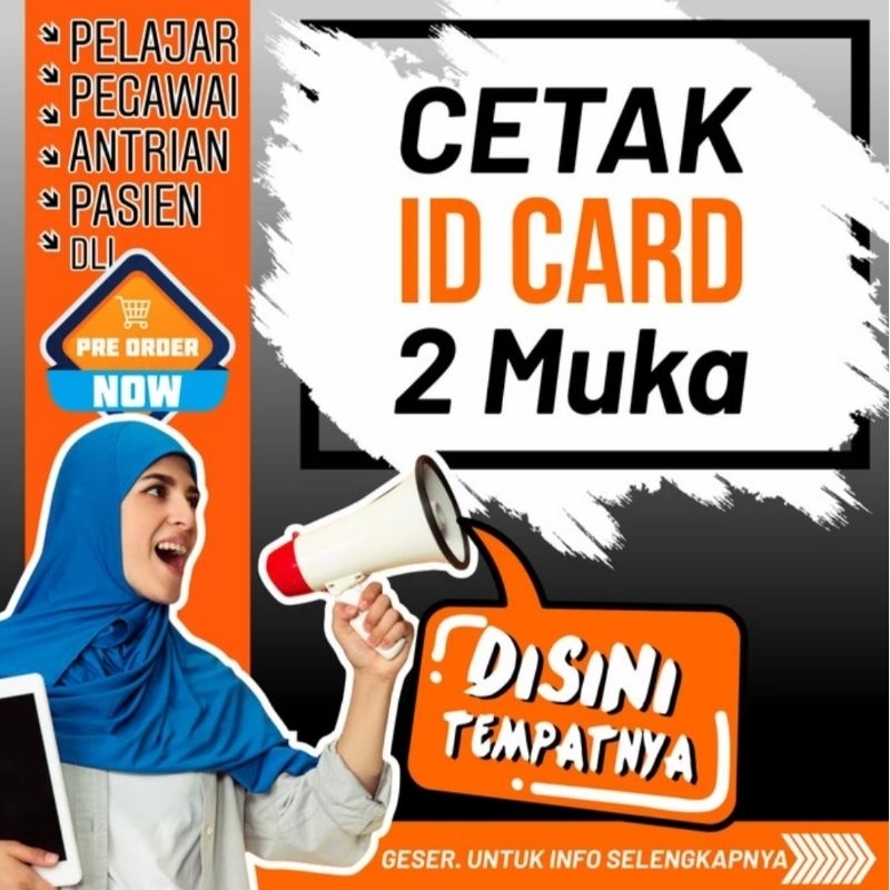 

ID CARD DUA MUKA