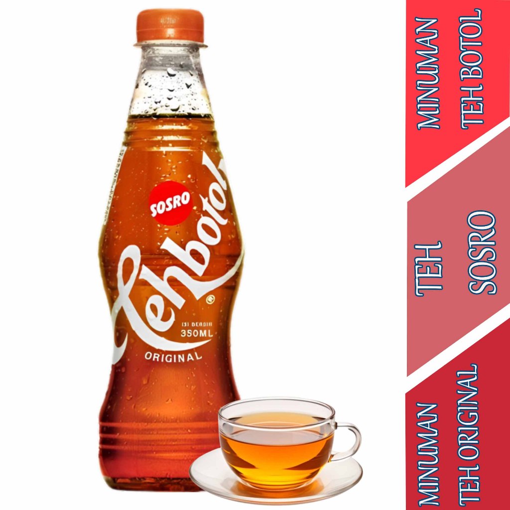 

Minuman Teh Botol - Teh Botol Sosro - Minuman Teh Rasa Original - 350ml