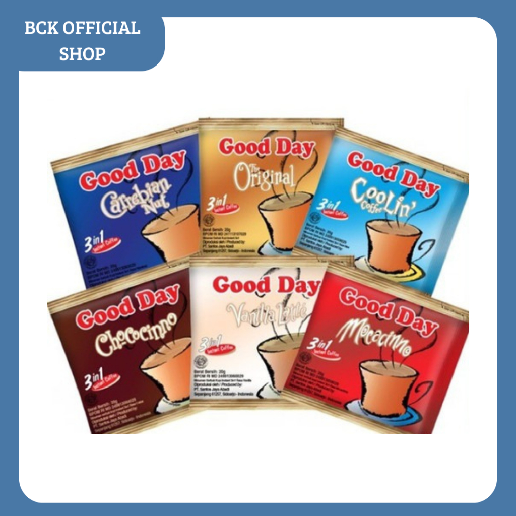 

Good Day Kopi Instan 10x20gr (1Renceng)