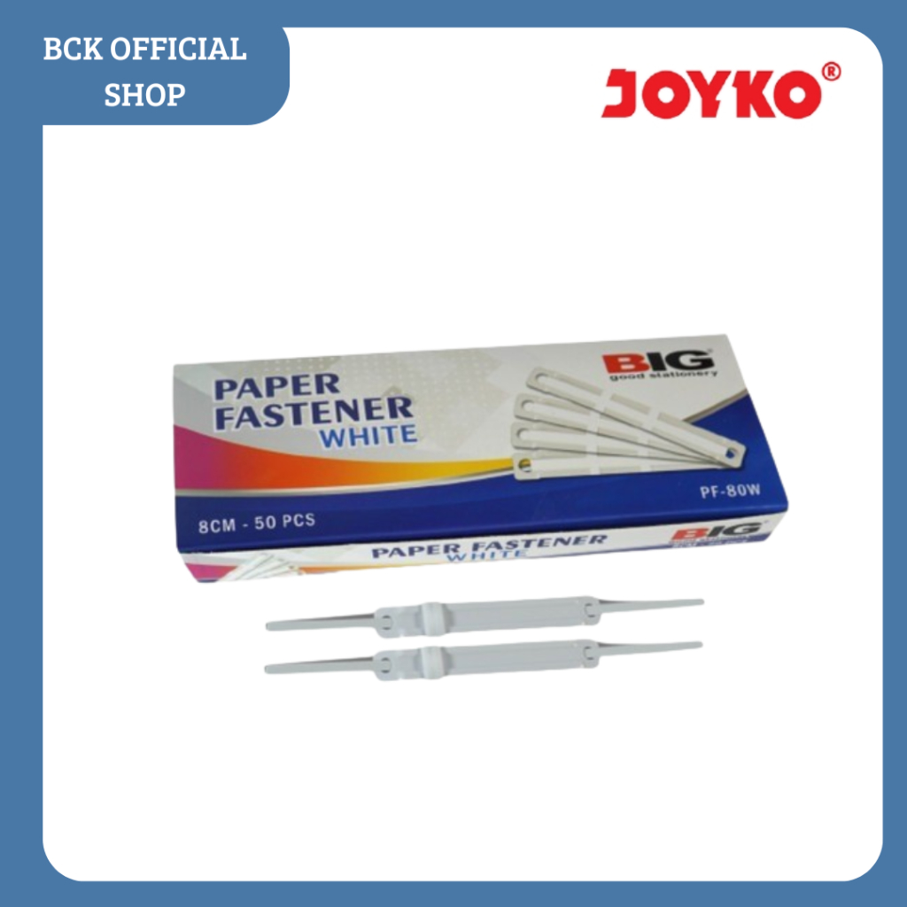 

Paper Fastener Pengikat Kertas BIG PF-50W Putih (DUS)