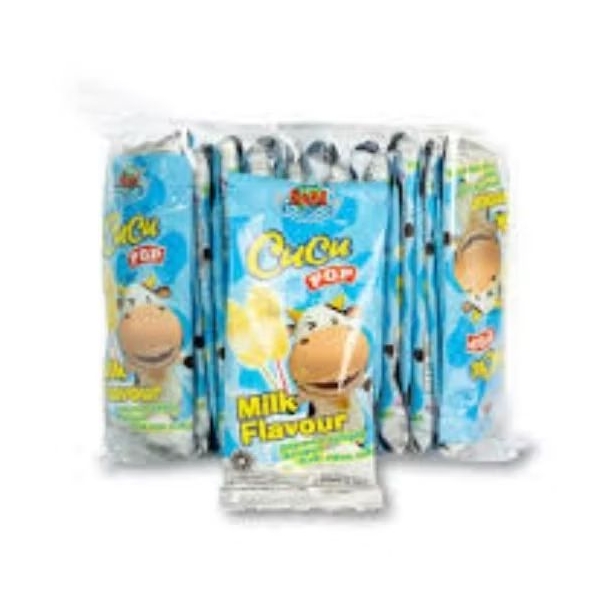 

CUCU POP MILK FLAVOUR NETTO 20 PCS X 9 GR